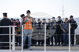 Varna, on the Black Sea - Research/Survey Vessel Sv. Sv. Kiril I Metodii - Departure - Antarctica 