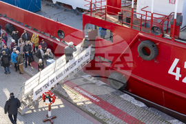 Varna, on the Black Sea - Research/Survey Vessel Sv. Sv. Kiril I Metodii - Departure - Antarctica 