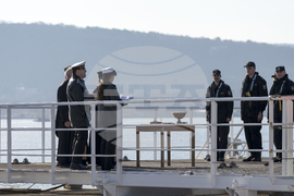 Varna, on the Black Sea - Research/Survey Vessel Sv. Sv. Kiril I Metodii - Departure - Antarctica 