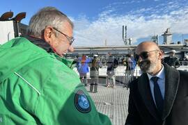 Varna, on the Black Sea - Research/Survey Vessel Sv. Sv. Kiril I Metodii - Departure - Antarctica