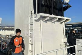 Varna, on the Black Sea - Research/Survey Vessel Sv. Sv. Kiril I Metodii - Departure - Antarctica