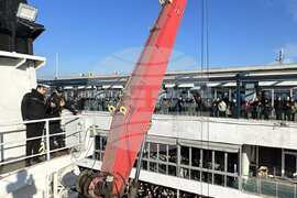 Varna, on the Black Sea - Research/Survey Vessel Sv. Sv. Kiril I Metodii - Departure - Antarctica