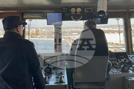 Varna, on the Black Sea - Research/Survey Vessel Sv. Sv. Kiril I Metodii - Departure - Antarctica