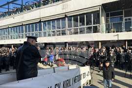 Varna, on the Black Sea - Research/Survey Vessel Sv. Sv. Kiril I Metodii - Departure - Antarctica