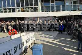Varna, on the Black Sea - Research/Survey Vessel Sv. Sv. Kiril I Metodii - Departure - Antarctica