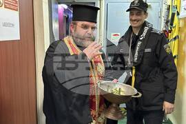 Varna, on the Black Sea - Research/Survey Vessel Sv. Sv. Kiril I Metodii - Departure - Antarctica