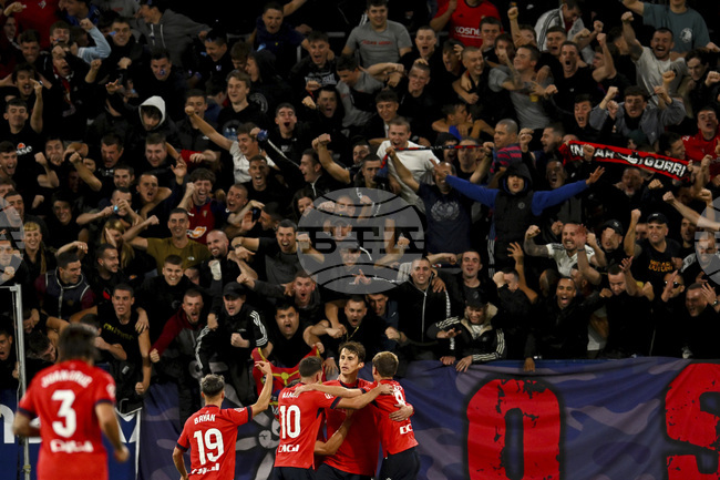 Осасуна направи равенство на свой терен с Алавес в Примера дивисион