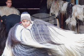 Разлог - кукери - подготовка - „Старчевата“