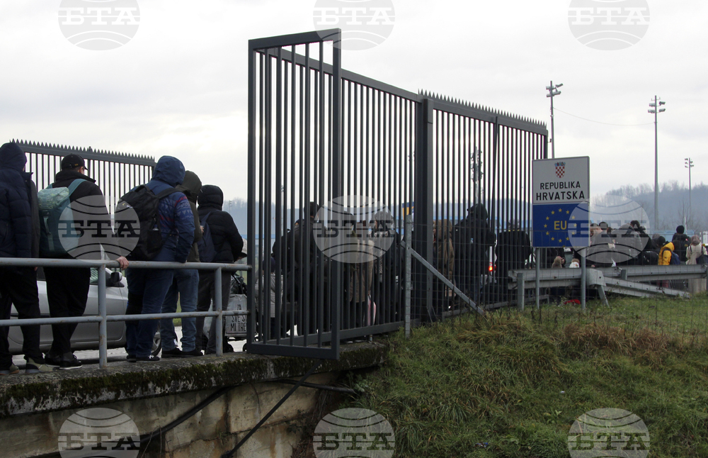Хърватия отчита 44 процента по-малко незаконни преминавания по външната граница на ЕС, съобщиха от хърватското МВР