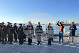 Varna, on the Black Sea - Research/Survey Vessel Sv. Sv. Kiril I Metodii - Departure - Antarctica