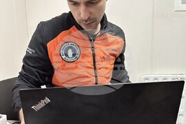 Varna, on the Black Sea - Research/Survey Vessel Sv. Sv. Kiril I Metodii - Departure - Antarctica