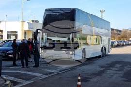 Русе - деца от зони на военен конфликт в Украйна пристигнаха на ГКПП "Дунав мост"