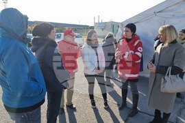 Русе - деца от зони на военен конфликт в Украйна пристигнаха на ГКПП "Дунав мост"