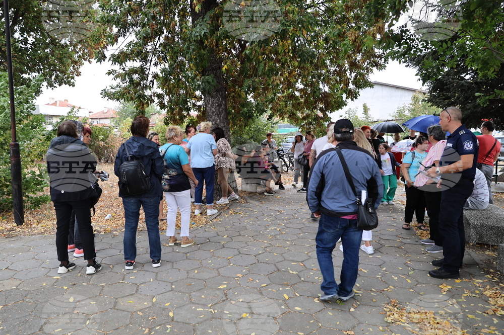 Село Труд - село Войводиново - протест