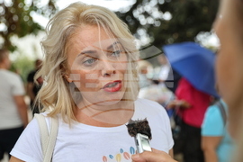 Село Труд - село Войводиново - протест - Галина Тошева