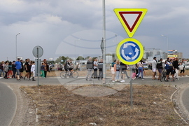 Село Труд - село Войводиново - протест