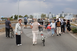 Село Труд - село Войводиново - протест