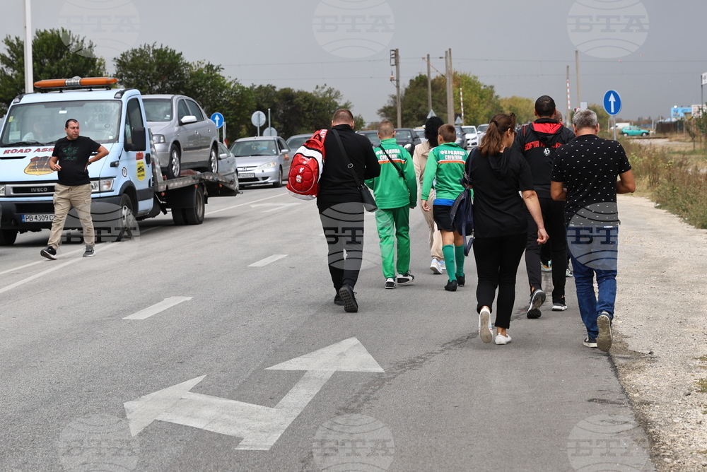 Село Труд - село Войводиново - протест