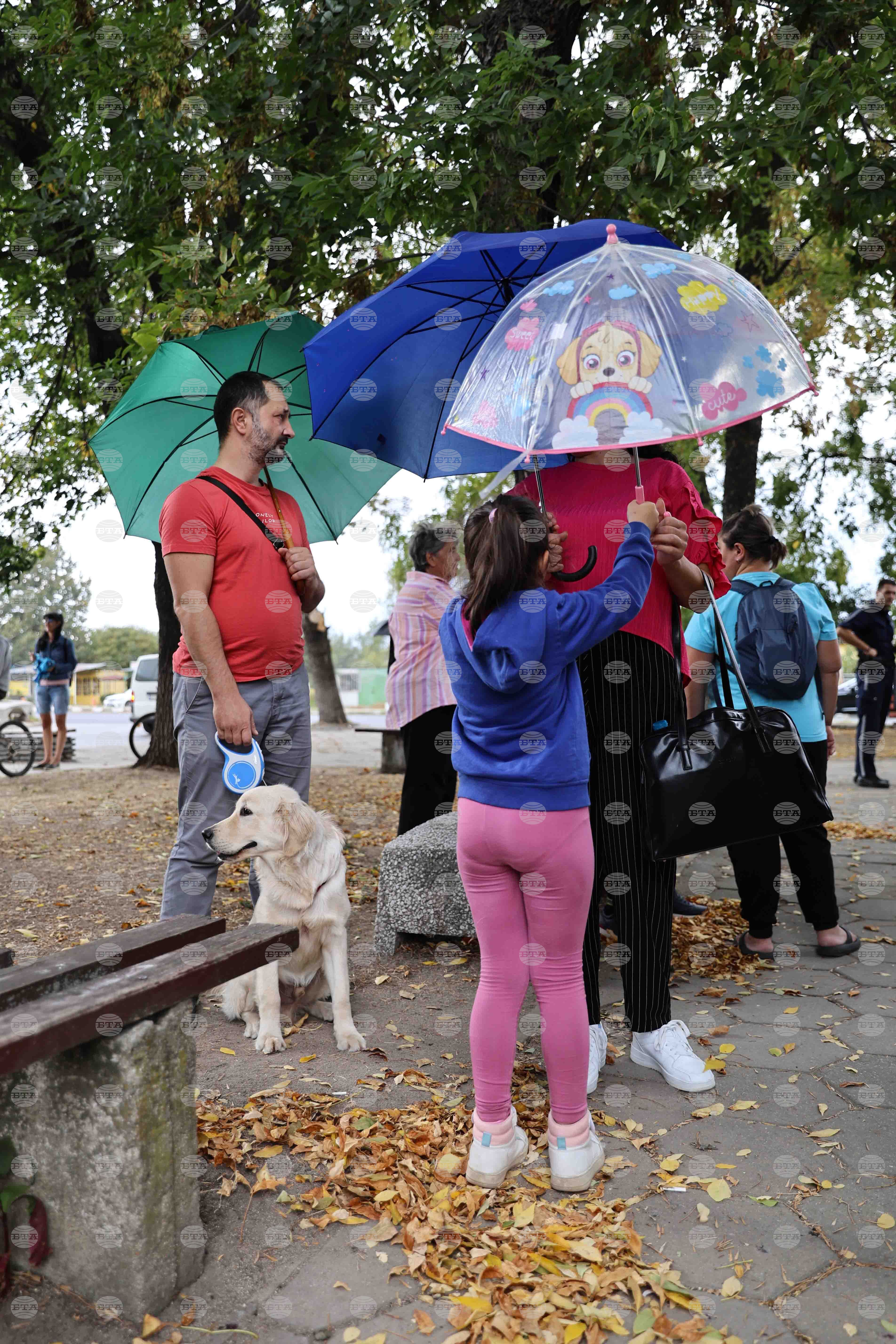 Село Труд - село Войводиново - протест