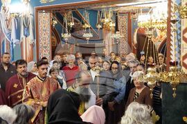 Село Гара Елин Пелин - патриарх Даниил - литургия