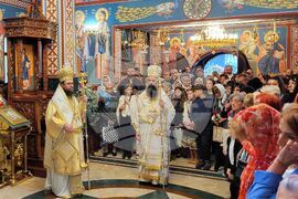 Село Гара Елин Пелин - патриарх Даниил - литургия