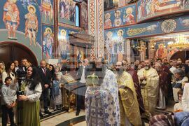 Село Гара Елин Пелин - патриарх Даниил - литургия