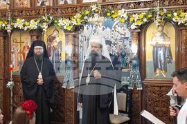 Село Гара Елин Пелин - патриарх Даниил - литургия