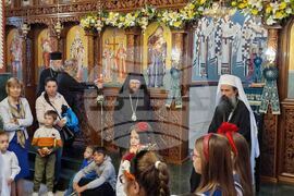 Село Гара Елин Пелин - патриарх Даниил - литургия