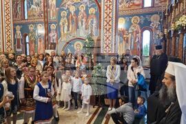 Село Гара Елин Пелин - патриарх Даниил - литургия