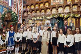 Село Гара Елин Пелин - патриарх Даниил - литургия