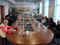 Снимка: Община Хасково - Разговор за Хасково с почетните граждани на Хасково