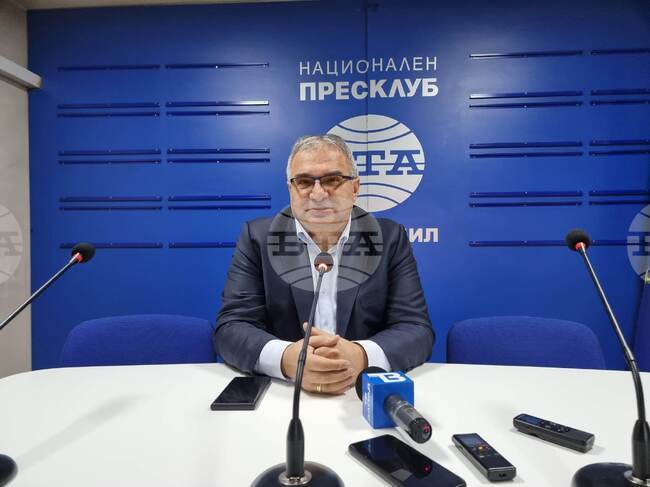 Национален пресклуб на БТА Кюстендил - пресконференция на Бойко Клечков
