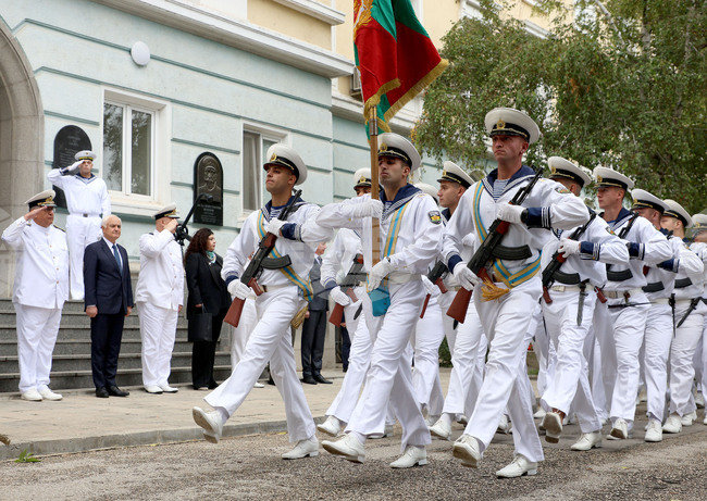 Варна - ВВМУ "Н. Й. Вапцаров" - откриване на новата учебна 2024/2025 година