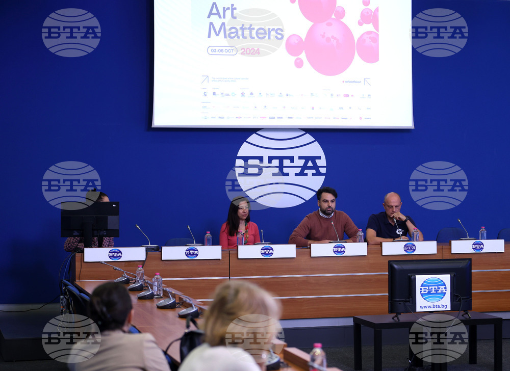 Националeн пресклуб на БТА-София - "Sofia Art Fair" - изложение - пресконференция