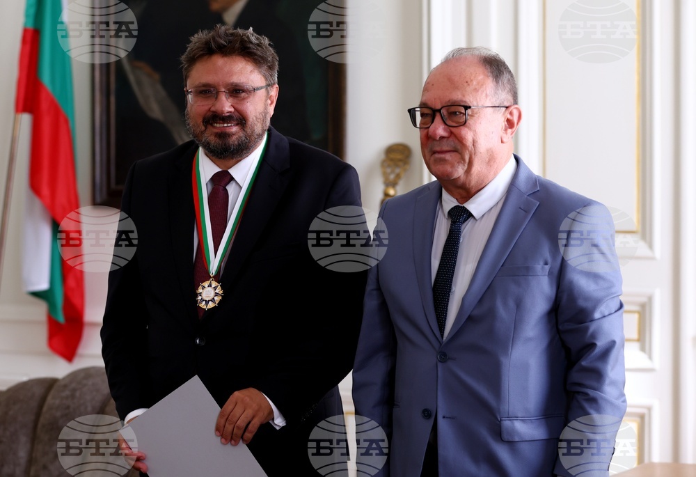 Българска академия на науките - Кирил Вълчев - награждаване