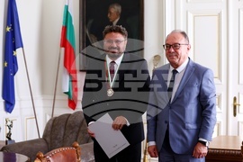 Българска академия на науките - Кирил Вълчев - награждаване