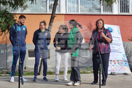 Ученици - спортисти - кампания срещу насилието - ДАЗД