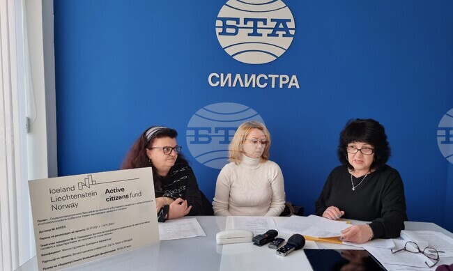 Национален пресклуб на БТА Силистра - пресконференция - Женското сдружение