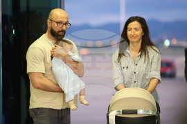 Летище София - полет от Ливан - евакуирани български граждани