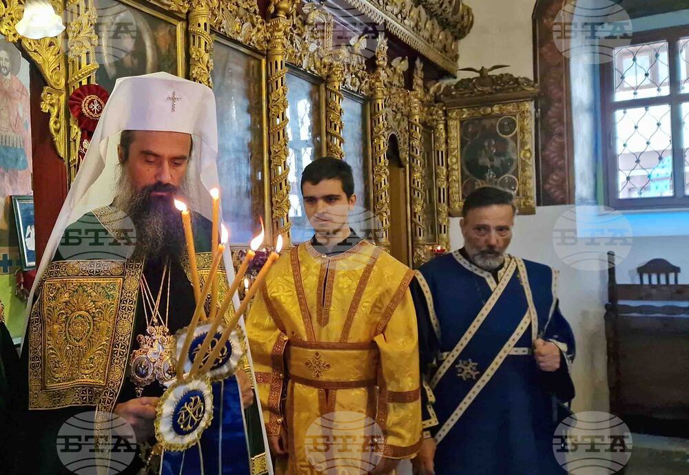 Самоков - Девически манастир „Покров Богородичен" - патриарх Даниил - литургия