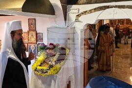 Самоков - Девически манастир „Покров Богородичен" - патриарх Даниил - литургия