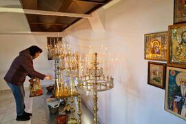 Самоков - Девически манастир „Покров Богородичен" - патриарх Даниил - литургия