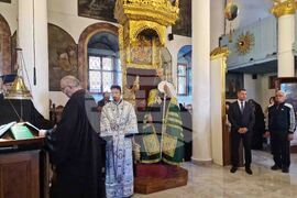 Самоков - Девически манастир „Покров Богородичен" - патриарх Даниил - литургия