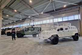 Бургас - завод за бронирани автомобили - откриване