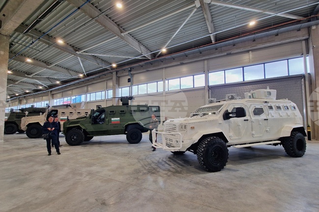 International Armored Group Starts Production of Military Vehicles in Burgas