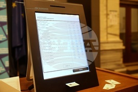 Централната избирателна комисия - брифинг