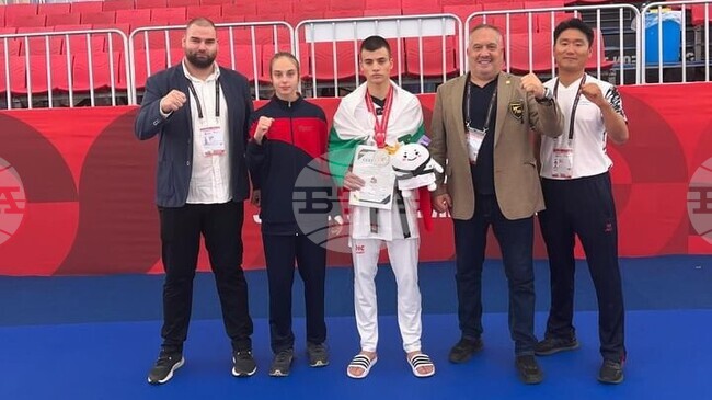 Станислав Митков стана световен вицешампион по таекуондо за младежи до 21 години