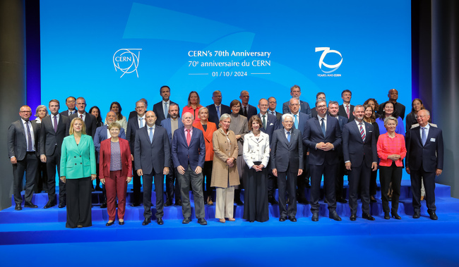 Румен Радев: ЦЕРН е не само организация за водещи научни изследвания, а успешен пример за напредъка на обединените усилия в името на човечеството