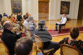 Румен Радев - Народен театър - актьори - среща