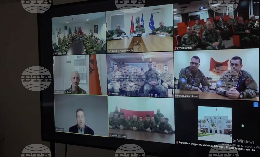 АТА: Министърът на отбраната на Албания Нико Пелеши: Мисиите на албанските въоръжени сили в чужбина - достойно рамо до рамо с НАТО